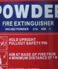 ULTRAFIRE 4KG POWDER FIRE EXTINGUISHER