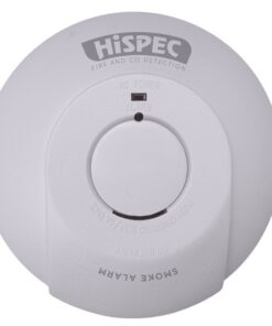 INTERCONNECTABLE FAST FIX MAINS SMOKE DETECTOR WITH 10YR RECHARGEABLE LITHIUM BATTERY BACKUP