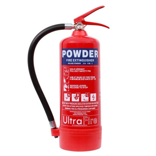 ULTRAFIRE 4KG POWDER FIRE EXTINGUISHER